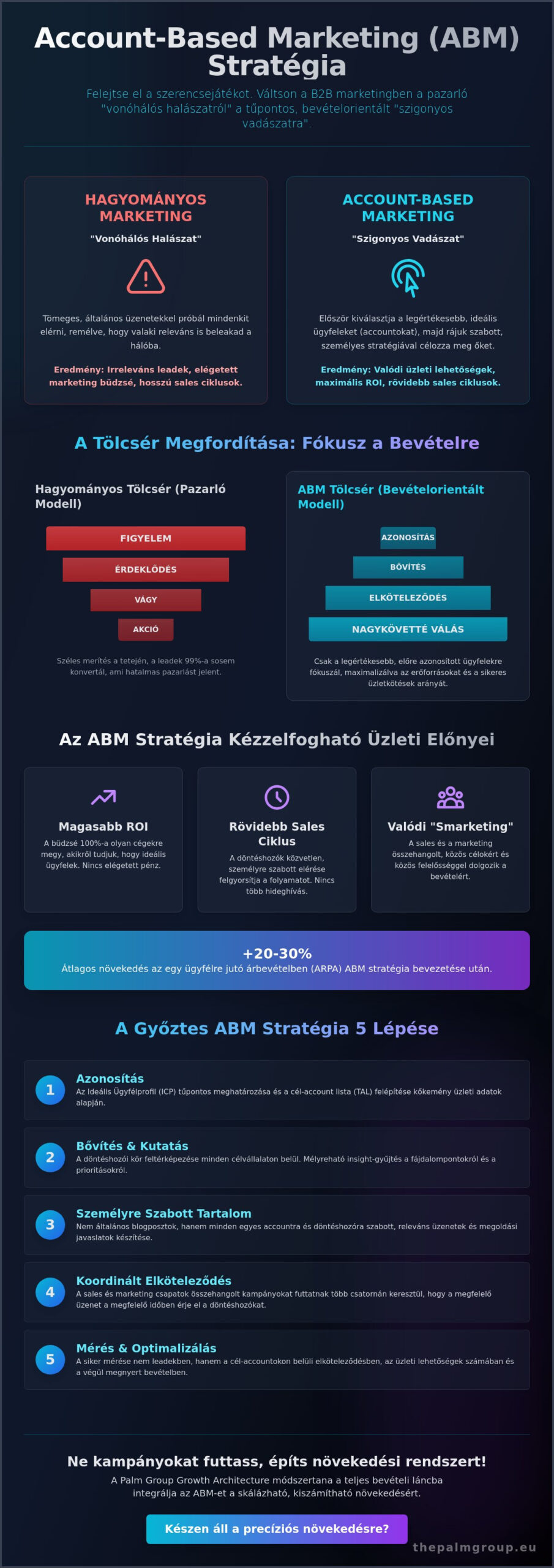 Account-based Marketing (ABM) stratégia: Miért ne halássz hálóval, ha vadászhatsz szigonnyal?